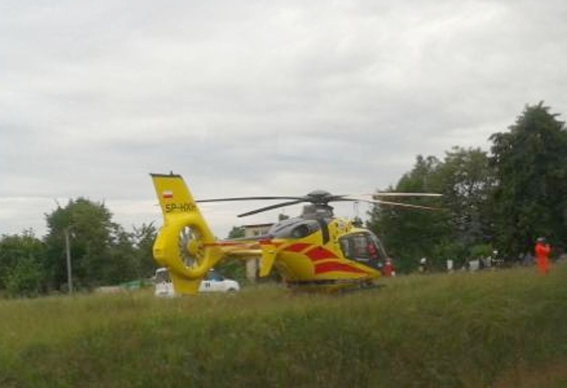 Nieprzytomny mężczyzna w zbiorniku na ścieki Nieprzytomny mężczyzna w zbiorniku na ścieki