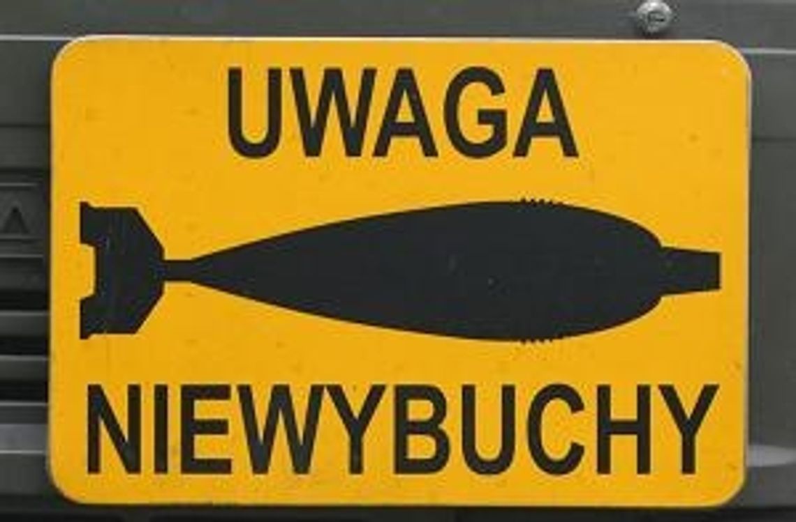 Niewybuch w okolicy salonu samochodowego!