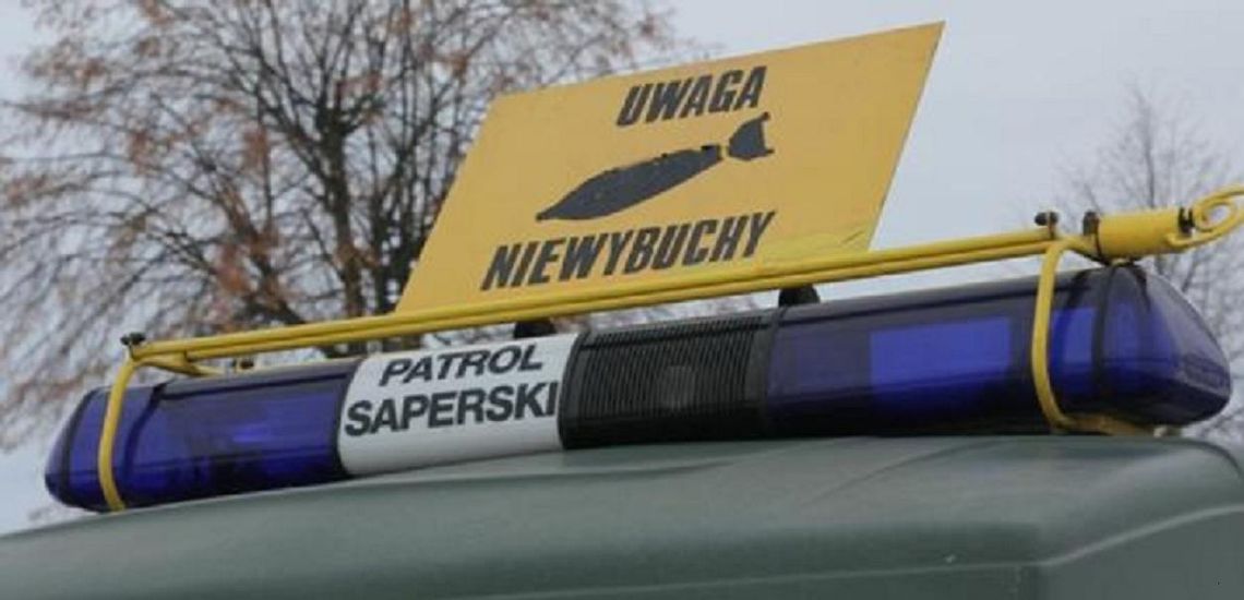 Niewybuch w Trzcińsku. Interweniowali saperzy Niewybuch w Trzcińsku. Interweniowali saperzy