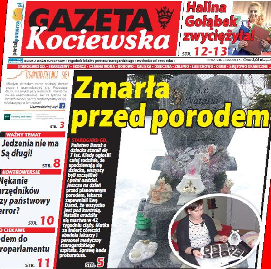 Nowa &quot;Gazeta Kociewska&quot; już w kioskach!