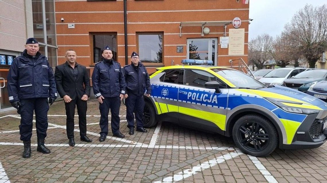 Nowy radiowóz dla funkcjonariuszy z Posterunku Policji w Zblewie