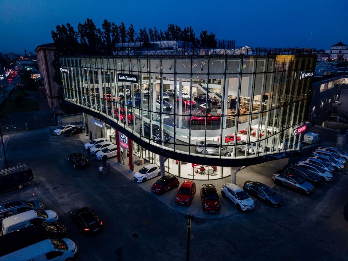 Nowy salon Toyoty i Lexusa otrzymał nagrodę Budowa Roku 2020
