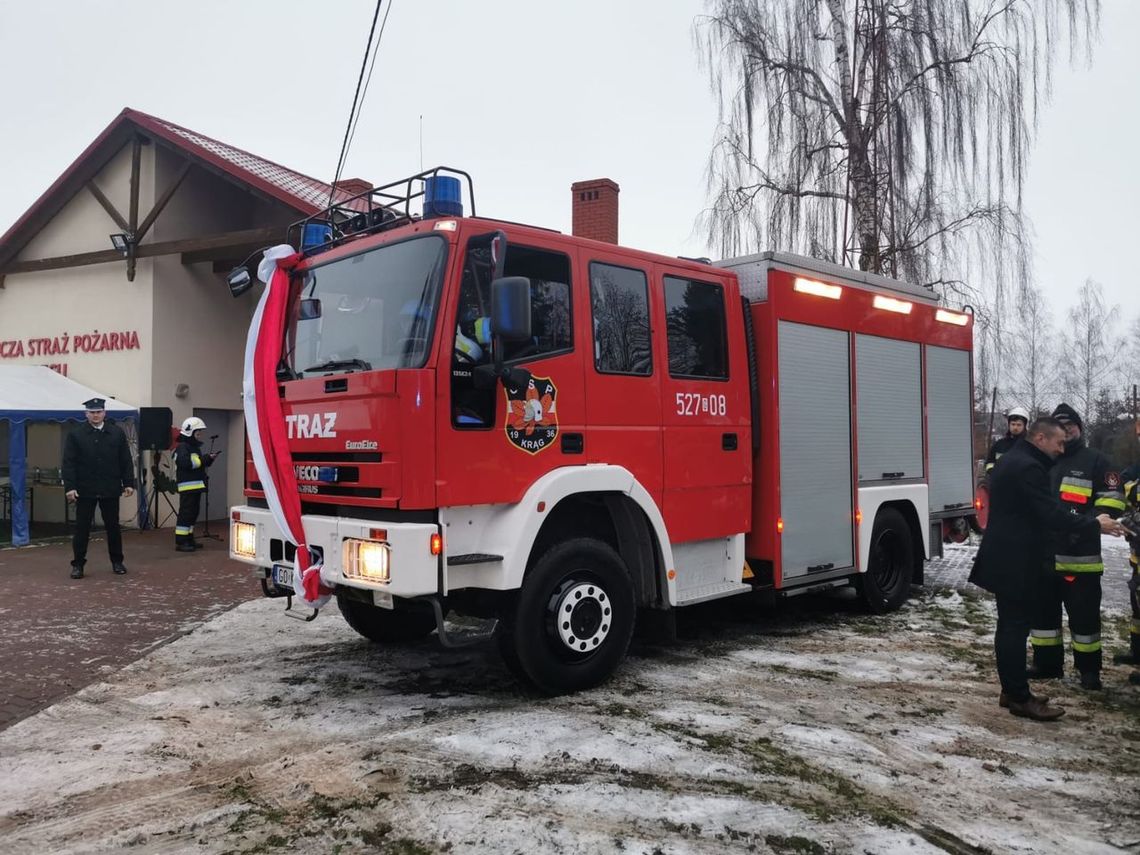 Nowy wóz strażacki dla OSP Krąg