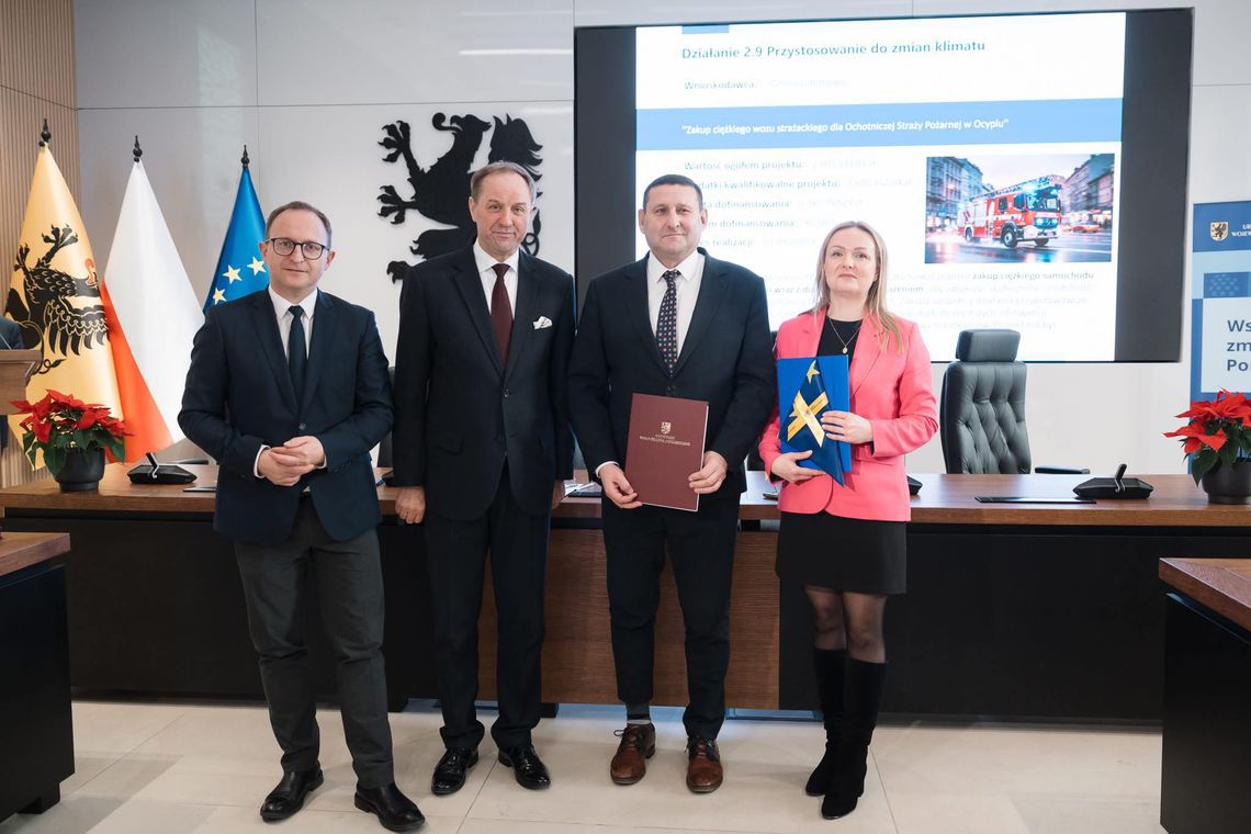 Nowy wóz strażacki dla OSP Ocypel. Gmina Lubichowo z wysokim dofinansowaniem