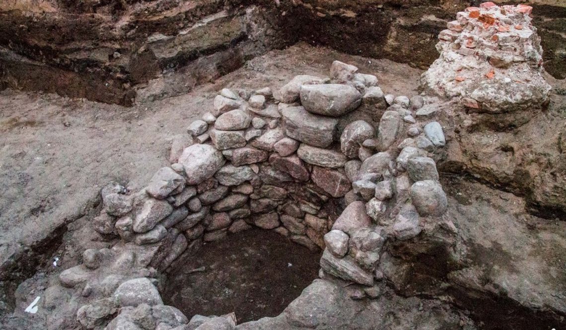 Obszar prac archeologicznych wyłączony z prac remontowych Obszar prac archeologicznych wyłączony z prac remontowych