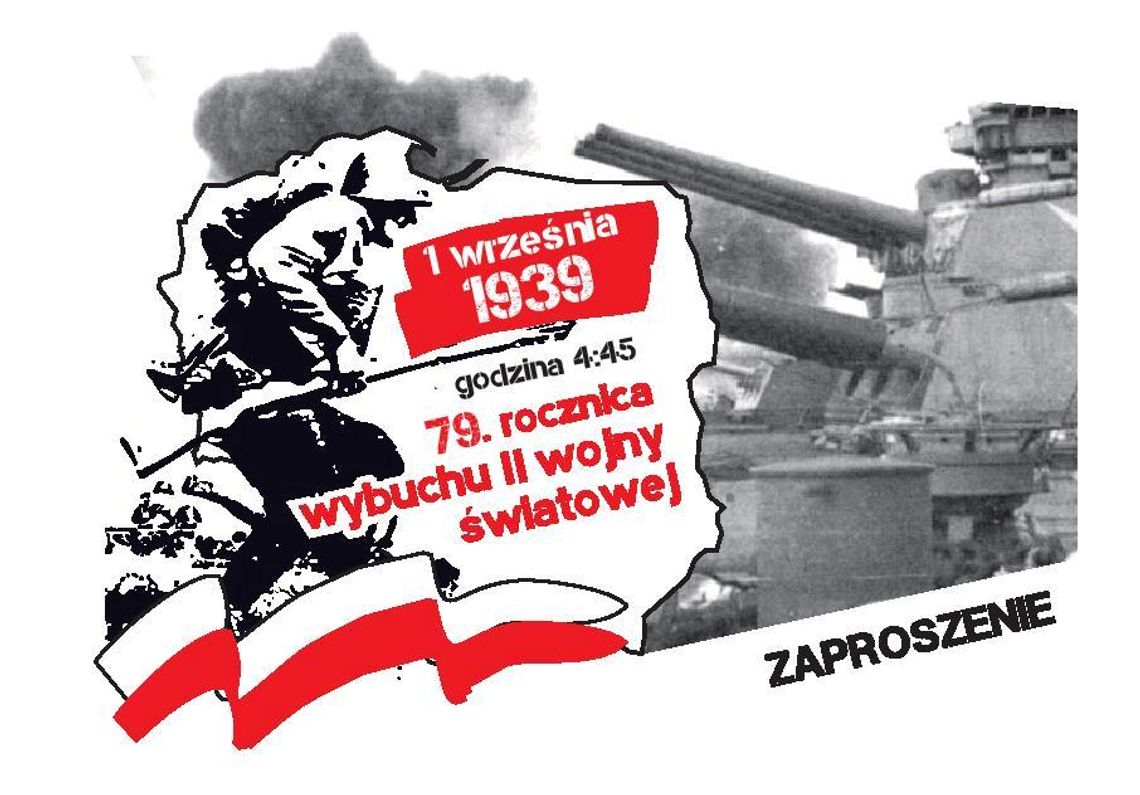 Oddajmy cześć poległym. 79. rocznica wybuchu II wojny światowej Oddajmy cześć poległym. 79. rocznica wybuchu II wojny światowej