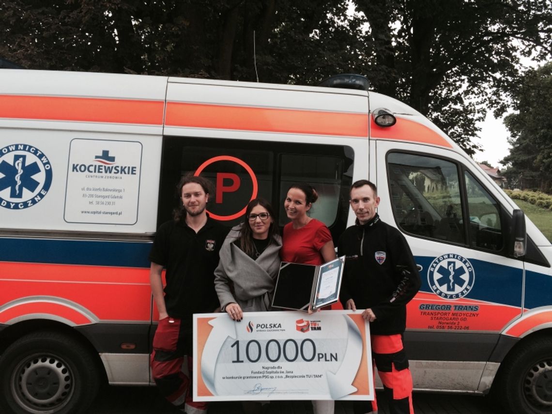 Otrzymali 10 tys. zł na szkolenia z pierwszej pomocy! Sukces starogardzkiego szpitala Otrzymali 10 tys. zł na szkolenia z pierwszej pomocy! Sukces starogardzkiego szpitala
