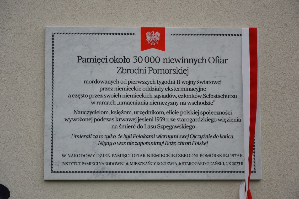 Pamiętajmy o niewinnych ofiarach Niemieckiej Zbrodni Pomorskiej 1939 roku!