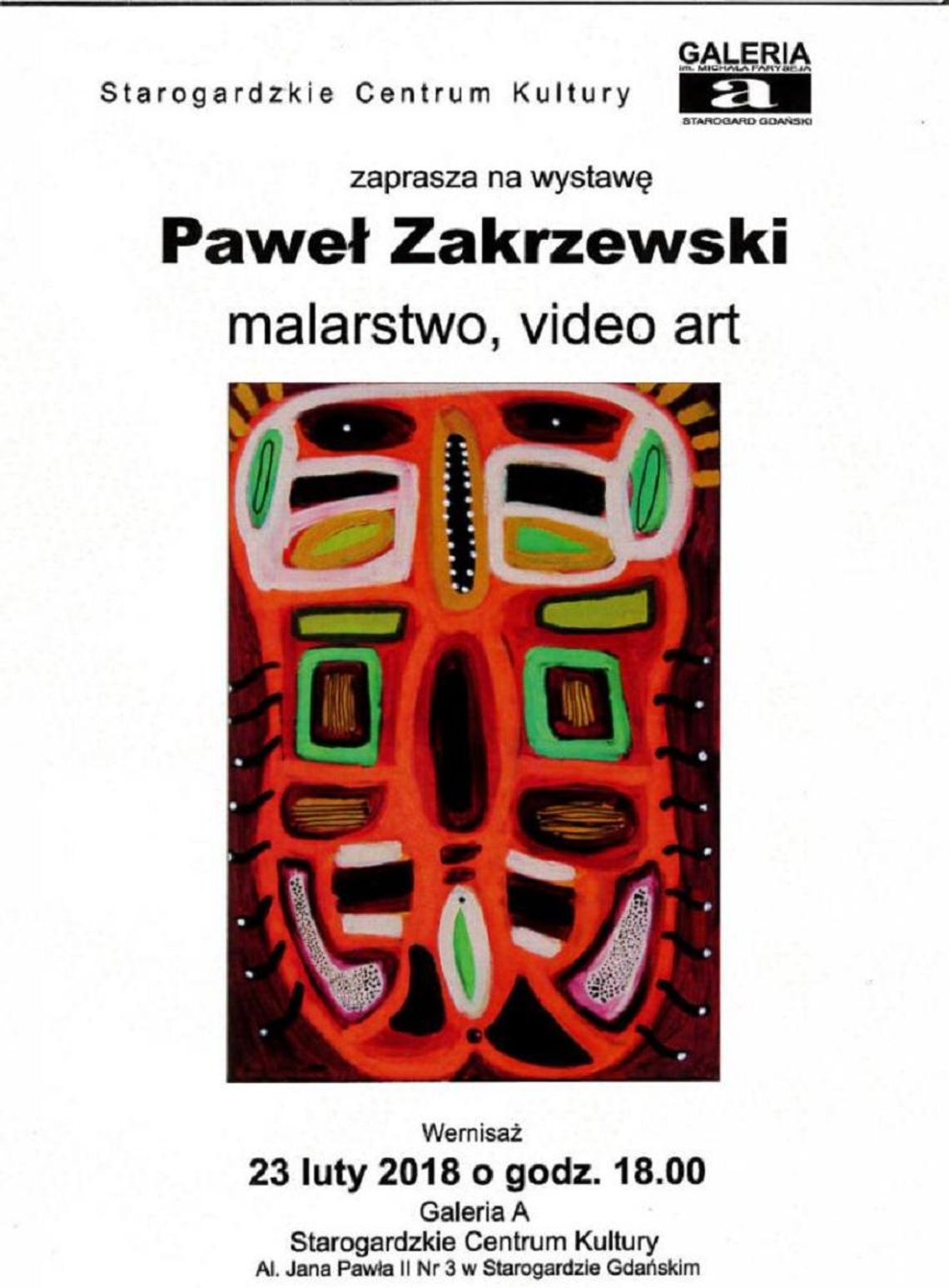 Paweł Zakrzewski - malarstwo, video art