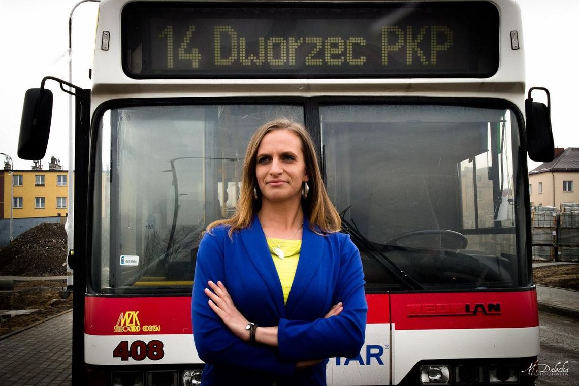 Pierwsza kobieta za kierownicą autobusu komunikacji miejskiej