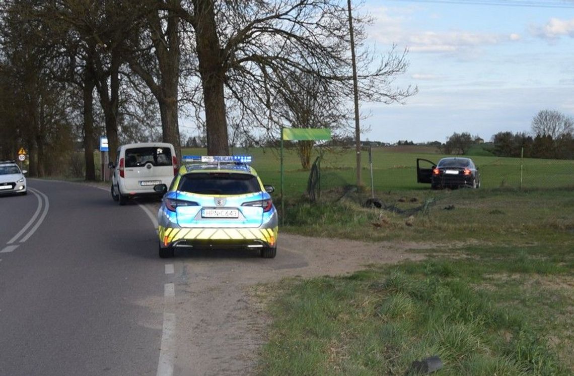 Pijany uciekinier z narkotykami zatrzymany dzięki czujności starogardzkiej drogówki