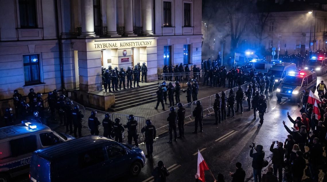 PILNE: ZAMACH STANU – PACYFIKACJA TRYBUNAŁU KONSTYTUCYJNEGO PILNE: ZAMACH STANU – PACYFIKACJA TRYBUNAŁU KONSTYTUCYJNEGO