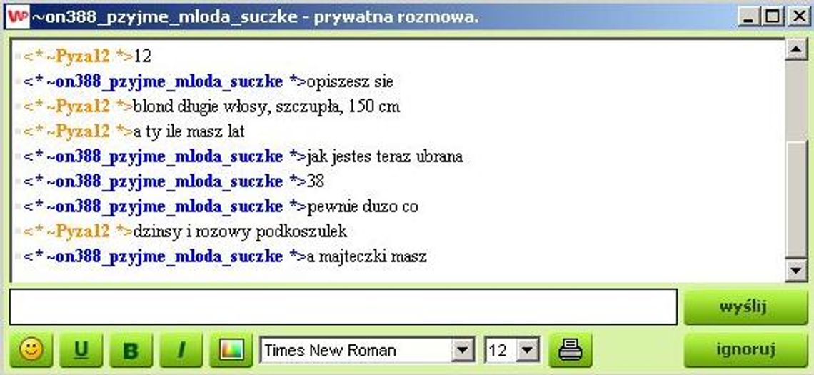 „Pokazałabyś się za kartę i stringusie?” „Pokazałabyś się za kartę i stringusie?”