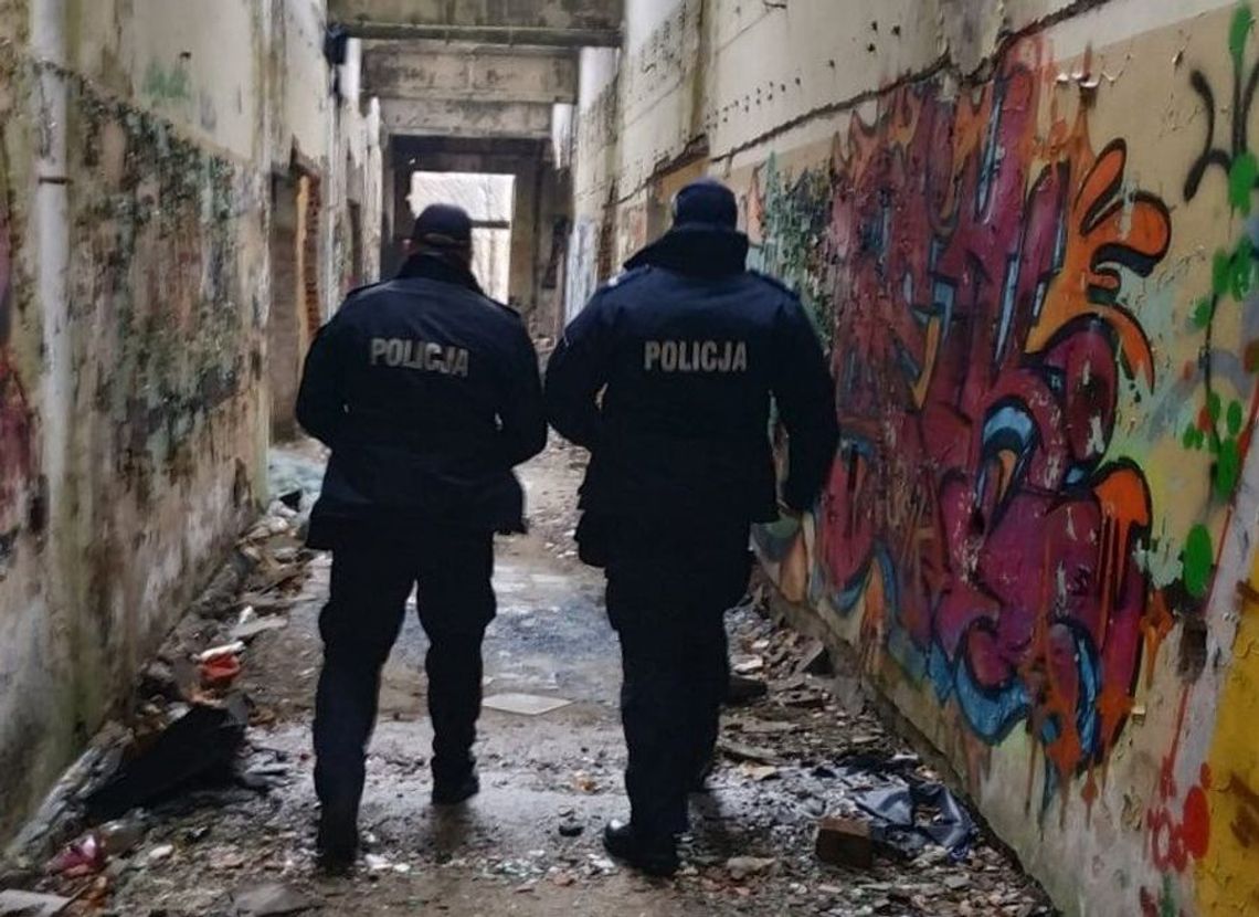 Policja ostrzega: nie bądź obojętny, reaguj gdy ktoś może zamarznąć