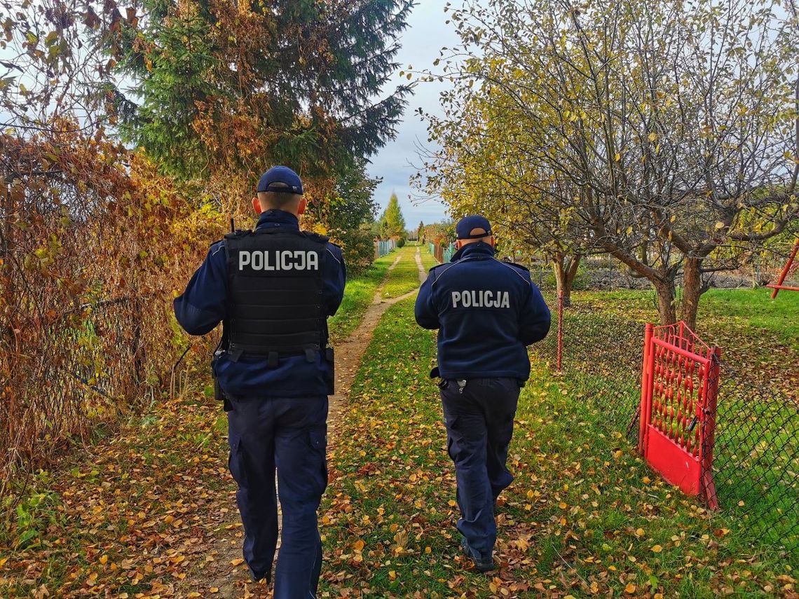 Policja radzi jak zabezpieczyć ogródki działkowe na jesień i zimę