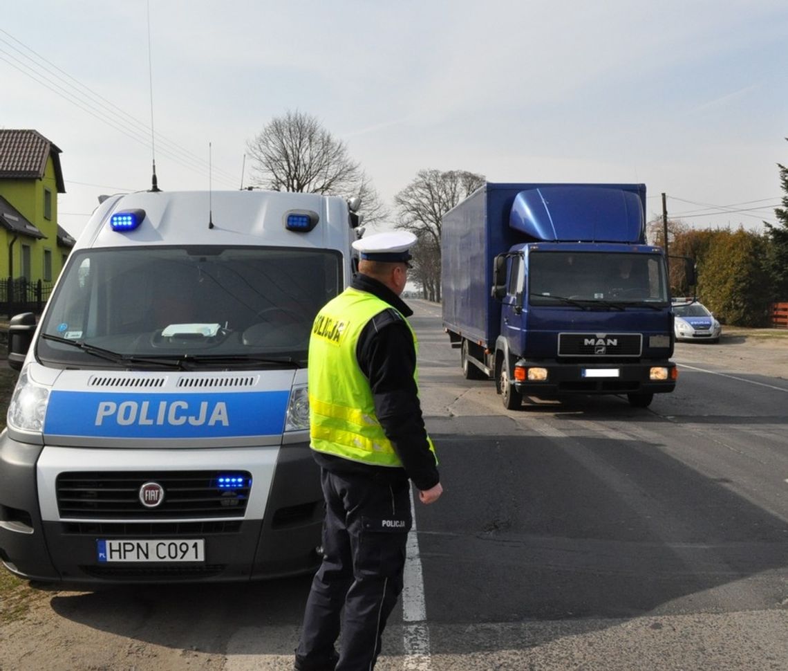 Policjanci dbają o bezpieczeństwo na krajowej „22” Policjanci dbają o bezpieczeństwo na krajowej „22”