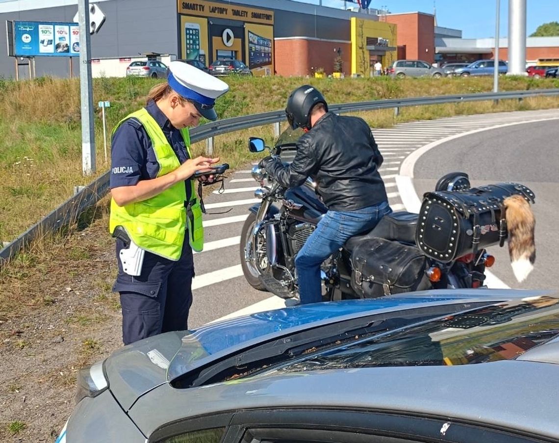 Policjanci kontrolowali motocyklistów