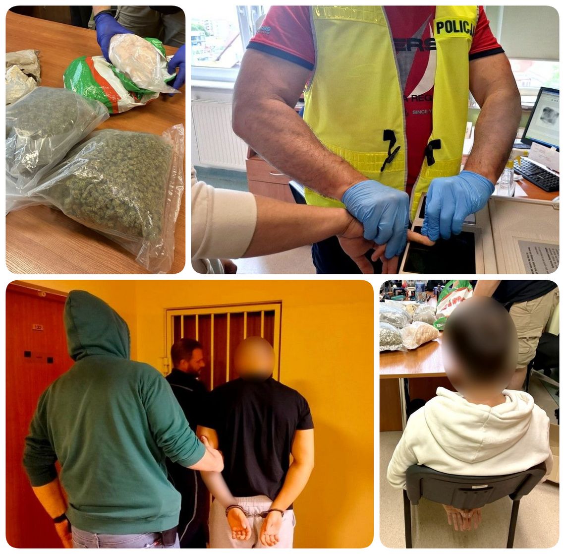 Policjanci zabezpieczyli ponad 6 kg narkotyków w powiecie starogardzkim. Zatrzymano 17- i 24-latka!