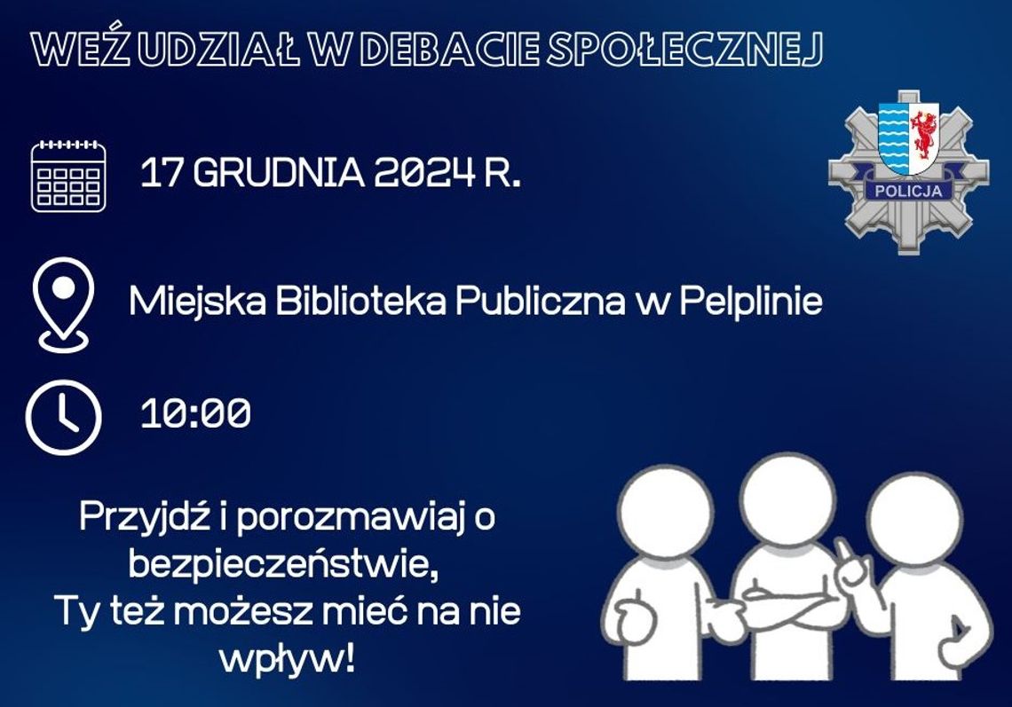 Policjanci zapraszają na debatę Policjanci zapraszają na debatę