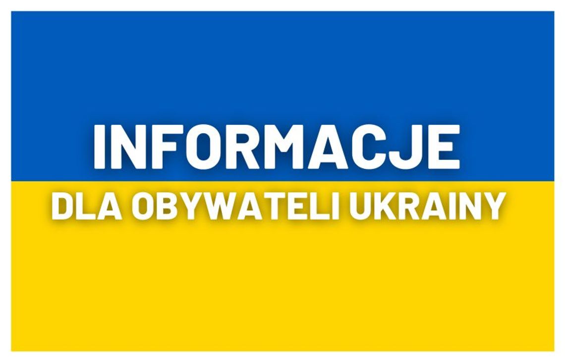 Pomoc dla obywateli Ukrainy. Informacje urzędowe i jak pomóc
