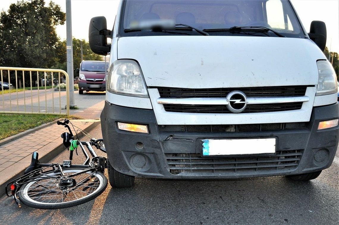 Potrącenie rowerzystki na przejeździe rowerowym w Tczewie 
