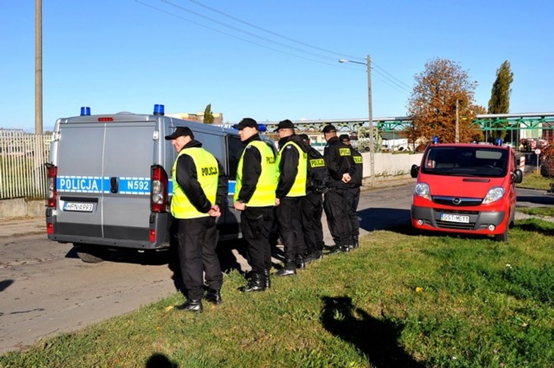 Pożar i wyciek szkodliwych substancji. Na szczęście to tylko ćwiczenia