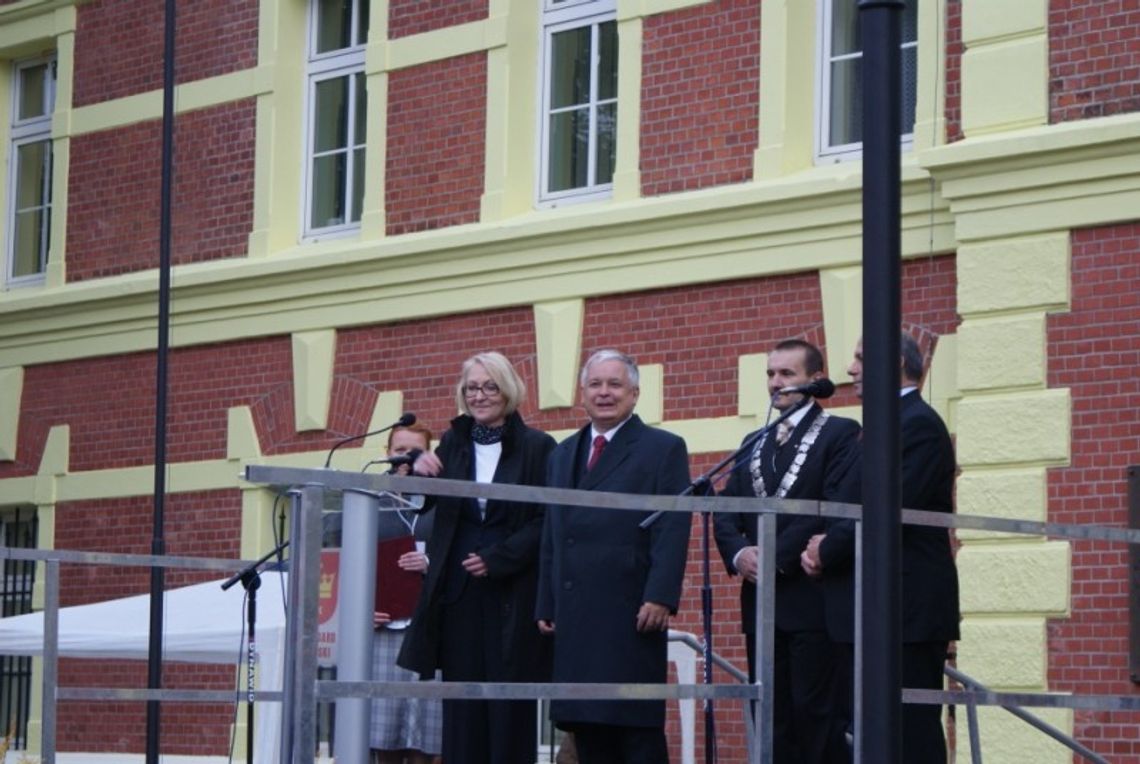 Prezydent Kaczyński na Kaszubach i Kociewiu