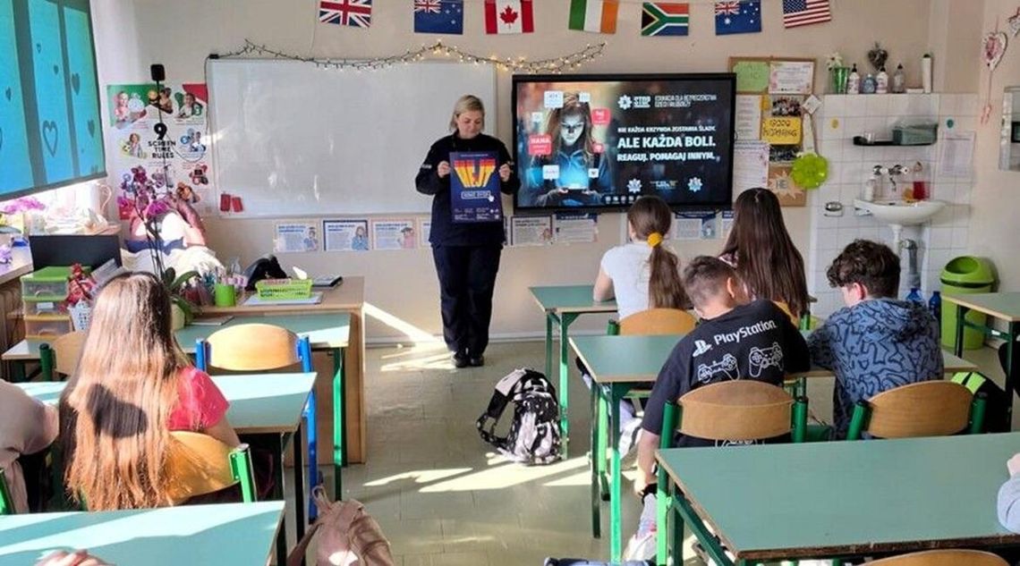 Profilaktyka, która ma znaczenie. Spotkania policjantów z młodzieżą