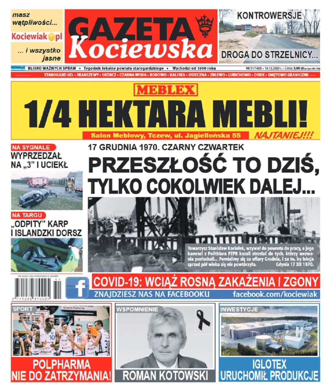 Przedświąteczny numer Gazety Kociewskiej już w sprzedaży 