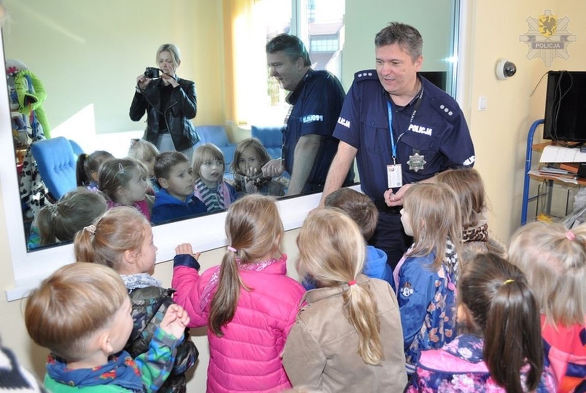 Przedszkolaki w starogardzkiej komendzie Przedszkolaki w starogardzkiej komendzie