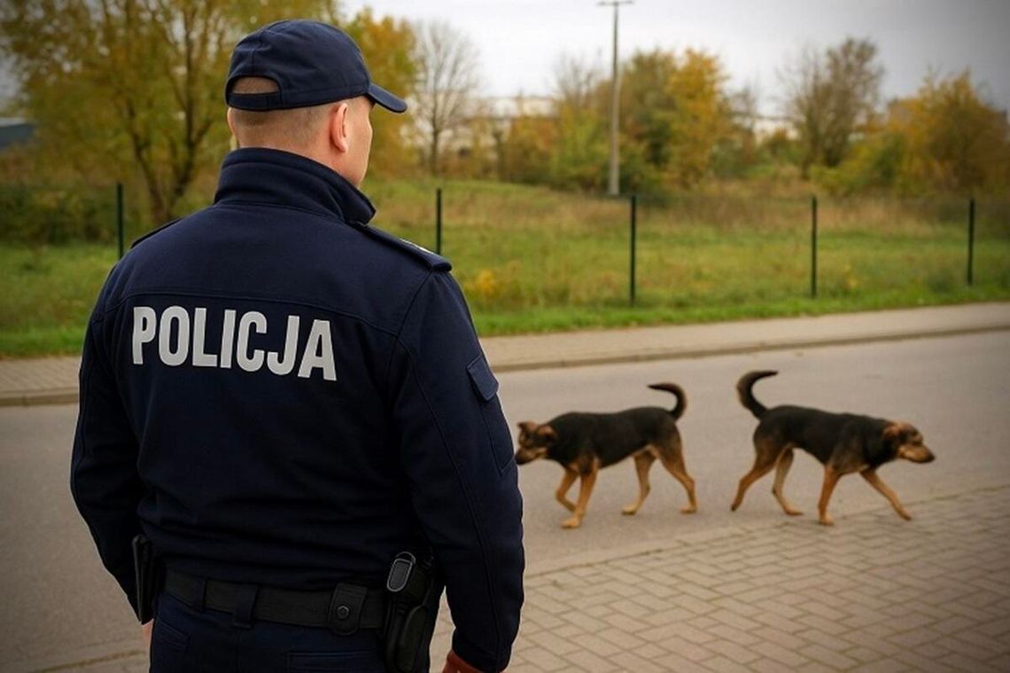 Psy biegały bez opieki – właściciel odpowie przed sądem