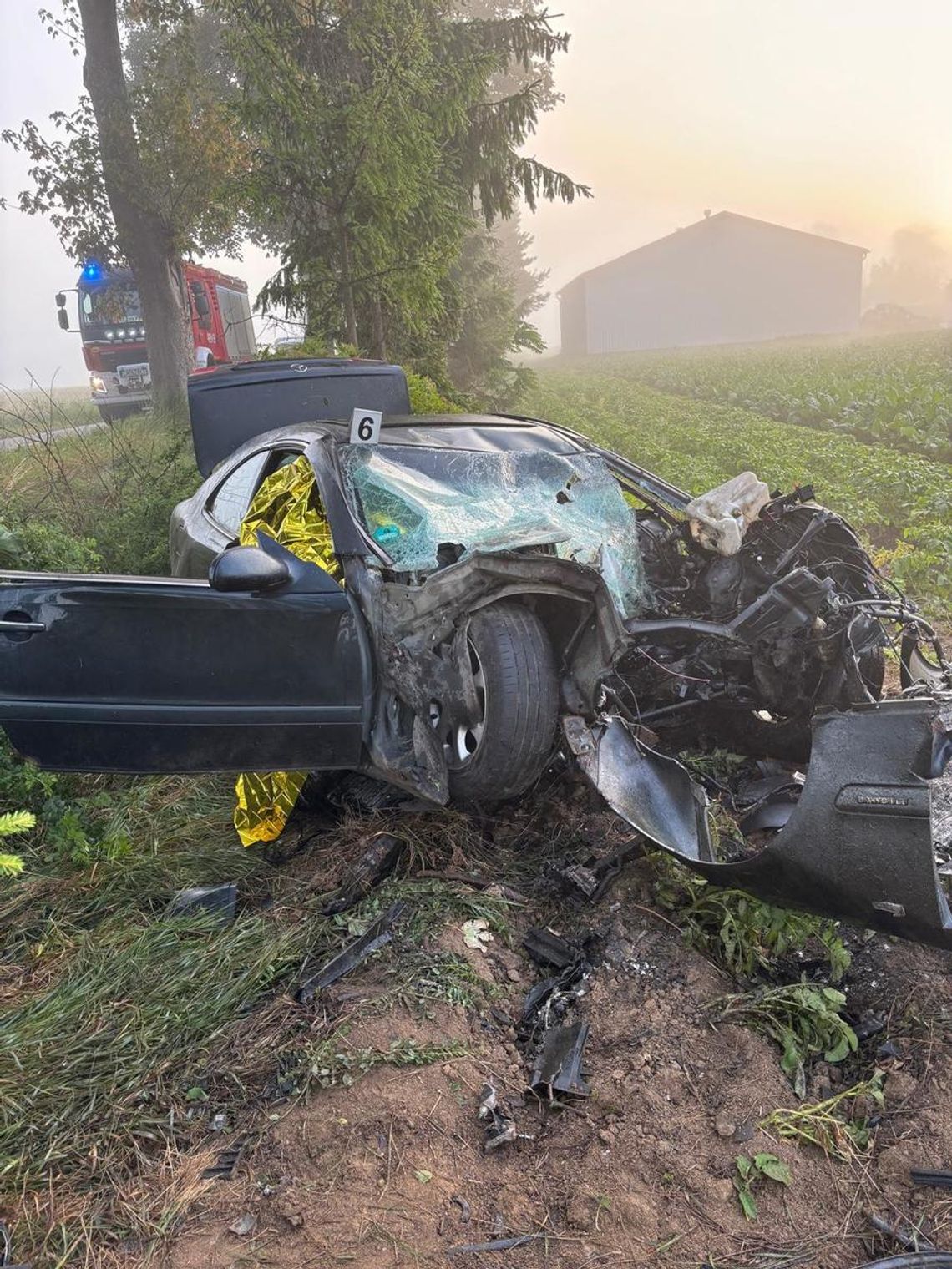 REGION: Kolejny tragiczny wypadek! Za kierownicą ponownie młody kierowca! REGION: Kolejny tragiczny wypadek! Za kierownicą ponownie młody kierowca!