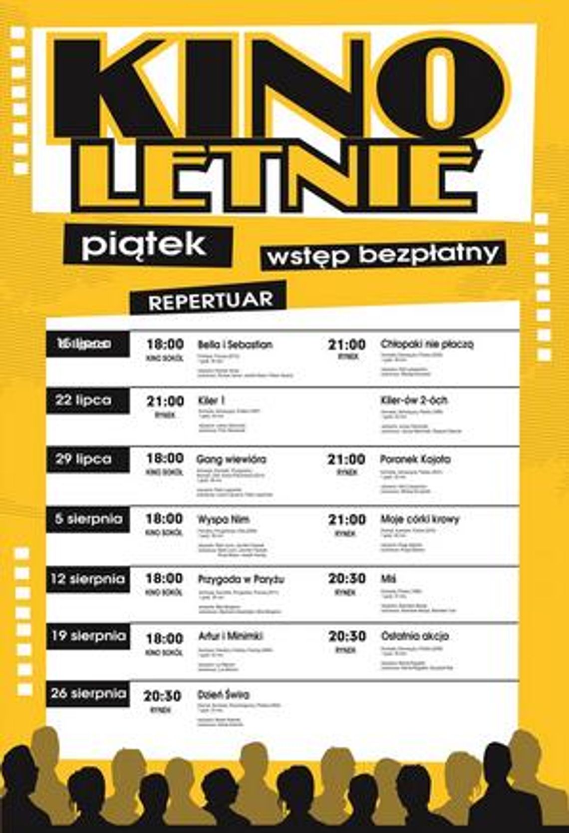 Rusza Kino Letnie na starogardzkim Rynku! Sprawdźcie co i w jakie dni będzie wyświetlane Rusza Kino Letnie na starogardzkim Rynku! Sprawdźcie co i w jakie dni będzie wyświetlane