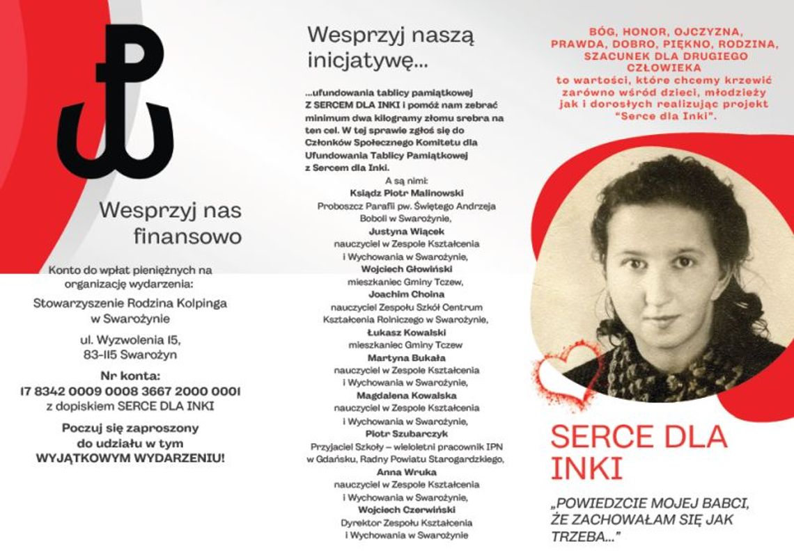 Serce dla „Inki” w Swarożynie