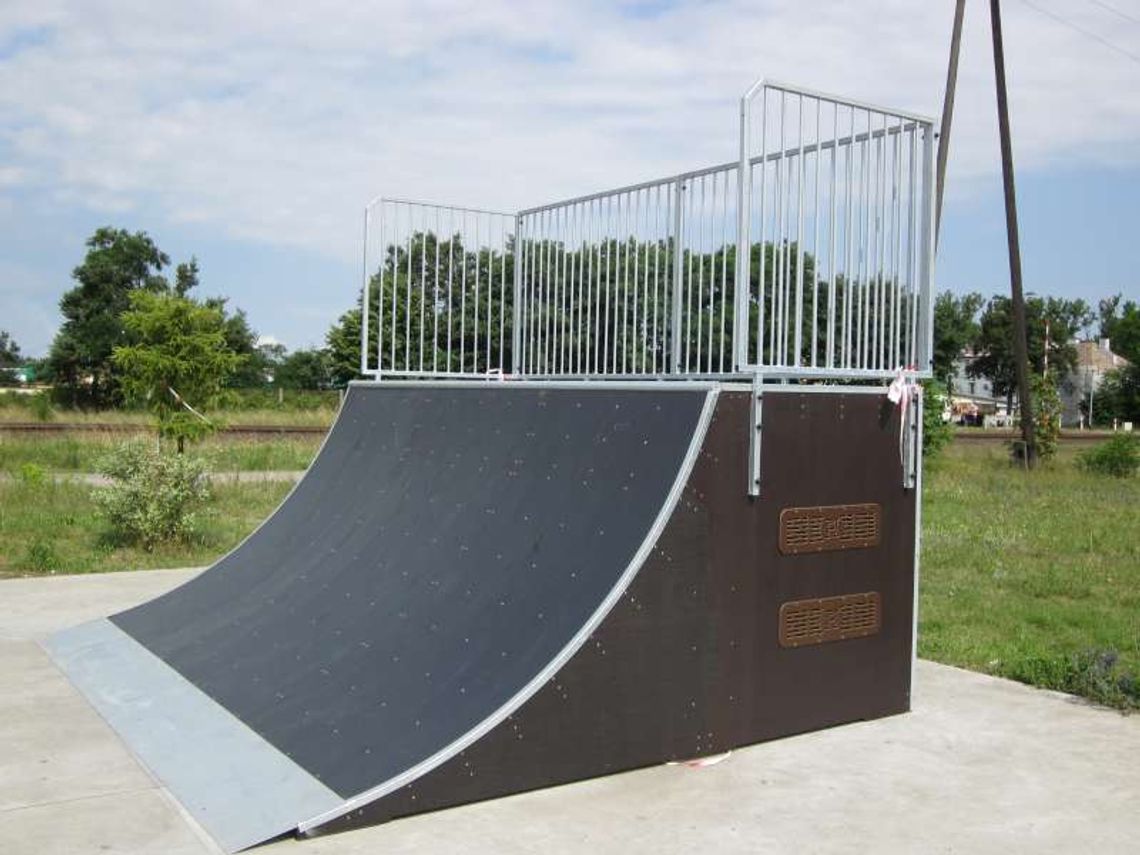 Skatepark w Czarnej Wodzie już czynny!