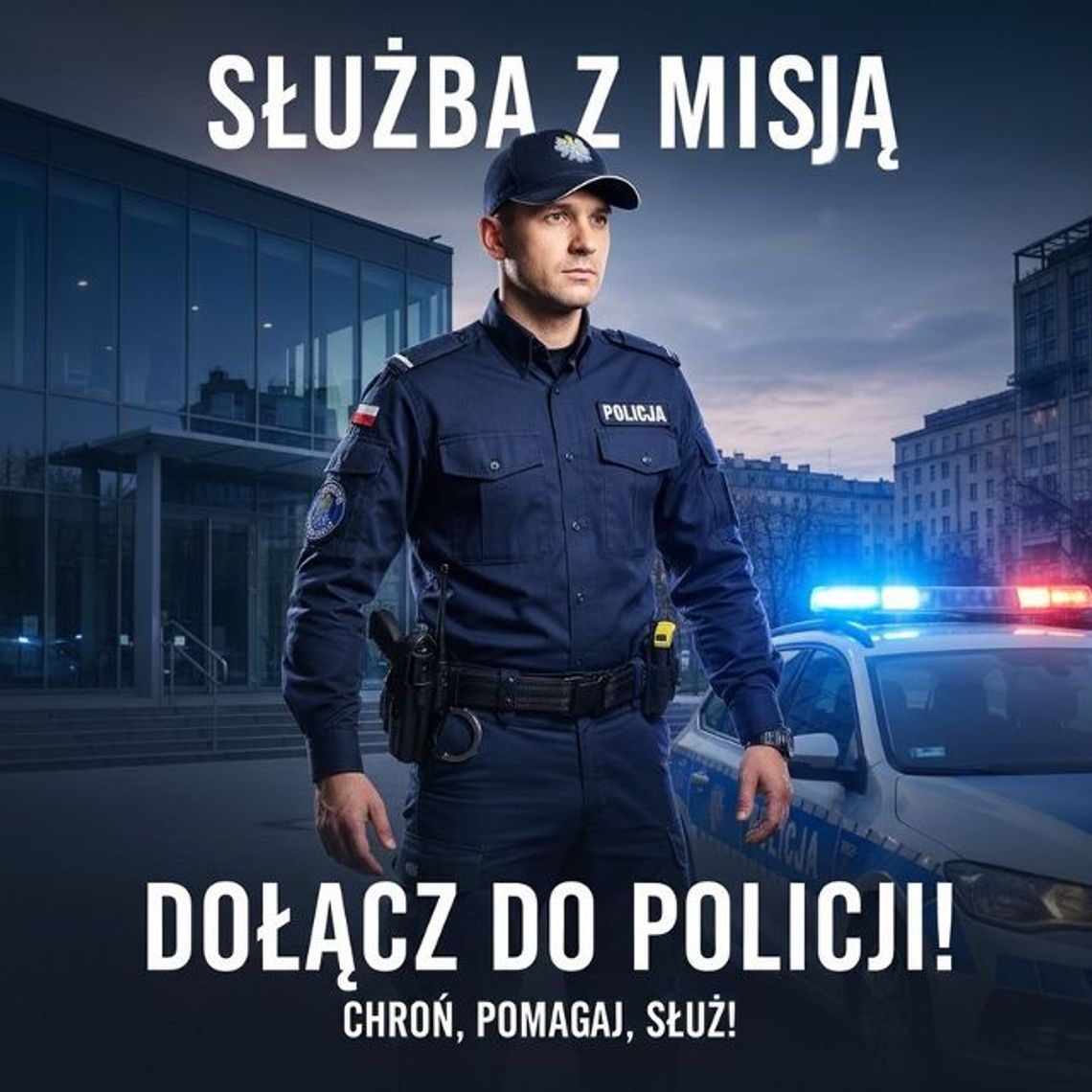Służba z misją. Dołącz do Policji i zacznij zmieniać świat na lepsze!