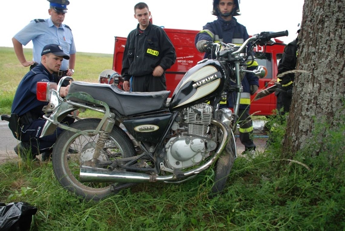 Śmiertelny wypadek, zginął motocyklista