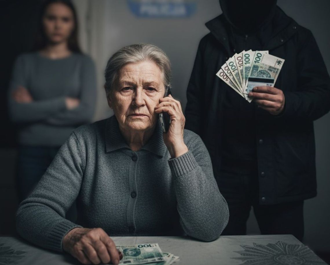 SMS, który kosztował fortunę. Oszukana seniorka zgłosiła się na Policję. SMS, który kosztował fortunę. Oszukana seniorka zgłosiła się na Policję.