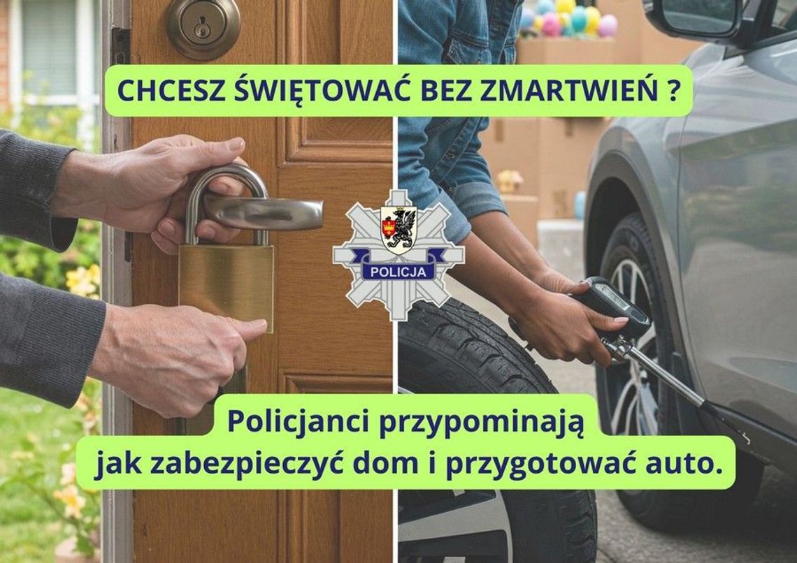 Starogardzcy policjanci przypominają, jak świętować bez zmartwień