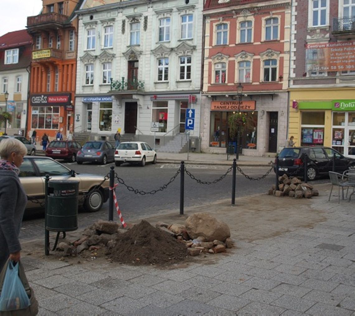 Starogardzki Rynek w coraz gorszym stanie