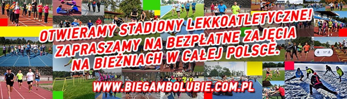 Startują treningi biegowe BiegamBoLubię. Już w sobotę na starogardzkim Stadionie!