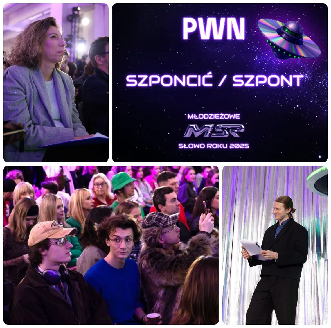 Szponcić - Młodzieżowe Słowo Roku 2025 wybrane! Szponcić - Młodzieżowe Słowo Roku 2025 wybrane!