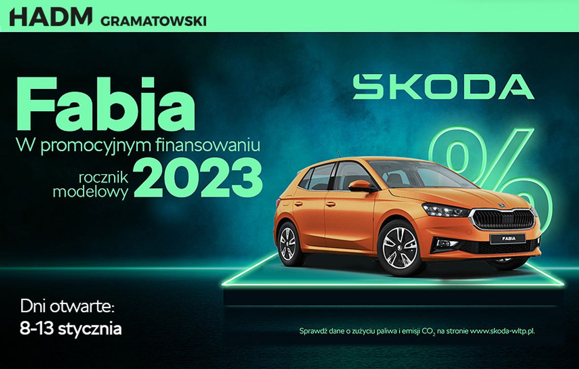 Szybko, zanim znikną! Skoda Fabia 2023 na Dniach Otwartych HADM Gramatowski