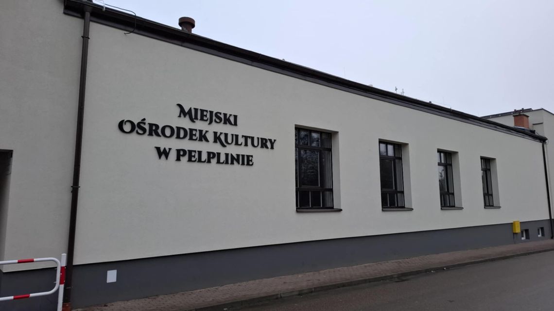 Termomodernizacja Miejskiego Ośrodka Kultury w Pelplinie zakończona