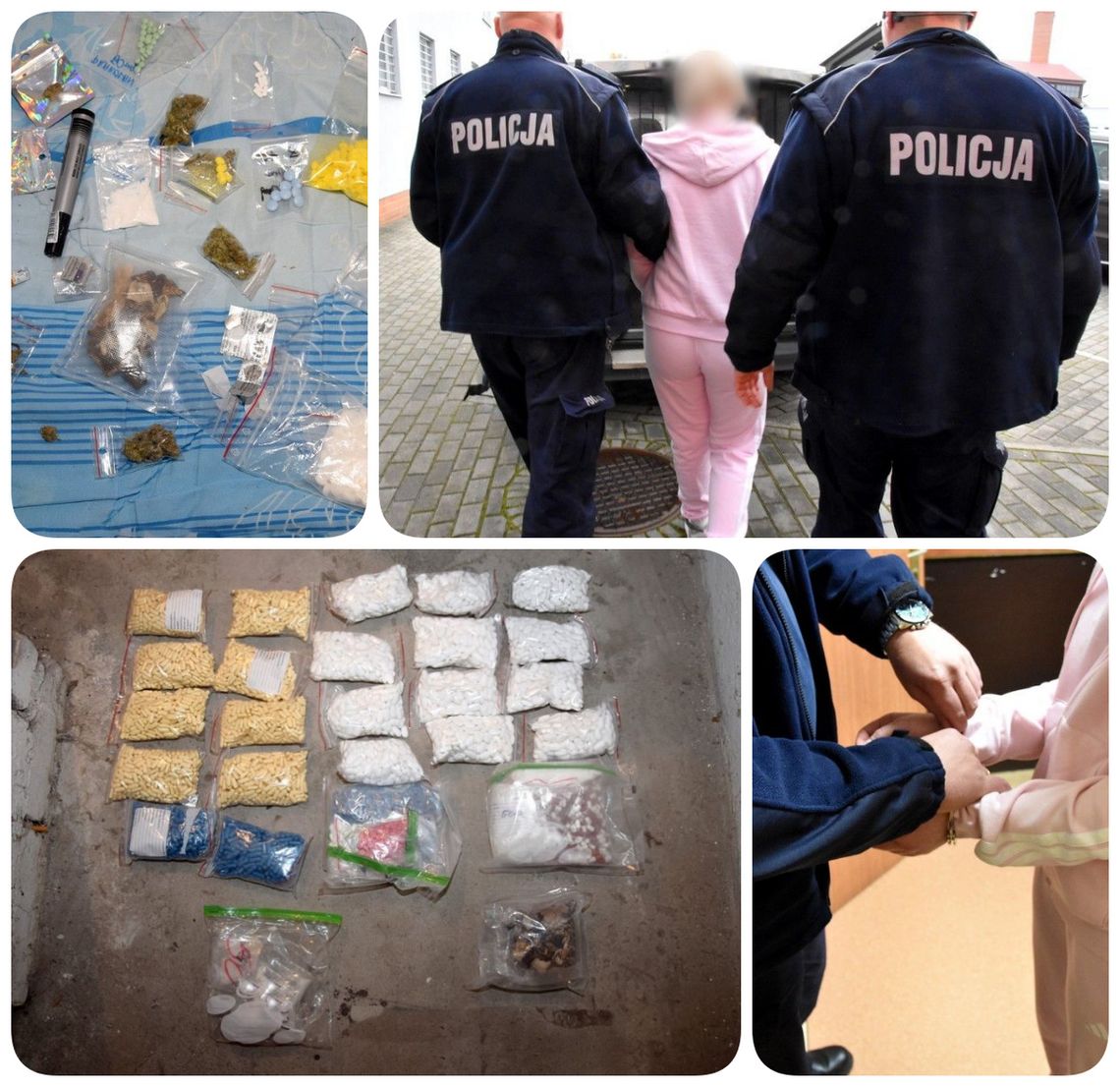 Trafiła do aresztu za prochy Trafiła do aresztu za prochy