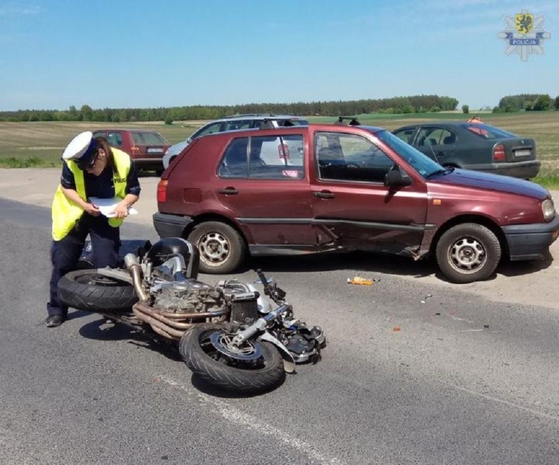 Tragedia na drodze. 39-letni motocyklista poniósł śmierć na miejscu Tragedia na drodze. 39-letni motocyklista poniósł śmierć na miejscu