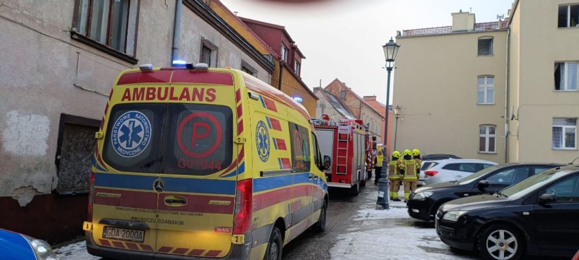 Tragiczny pożar w Kamienicy. Nie żyje mężczyzna