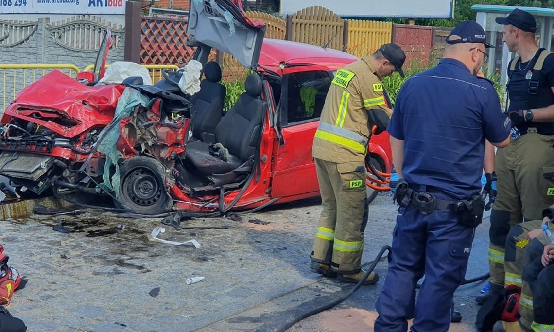 Tragiczny wypadek na drodze wojewódzkiej nr 222 w miejscowości Gołębiewo