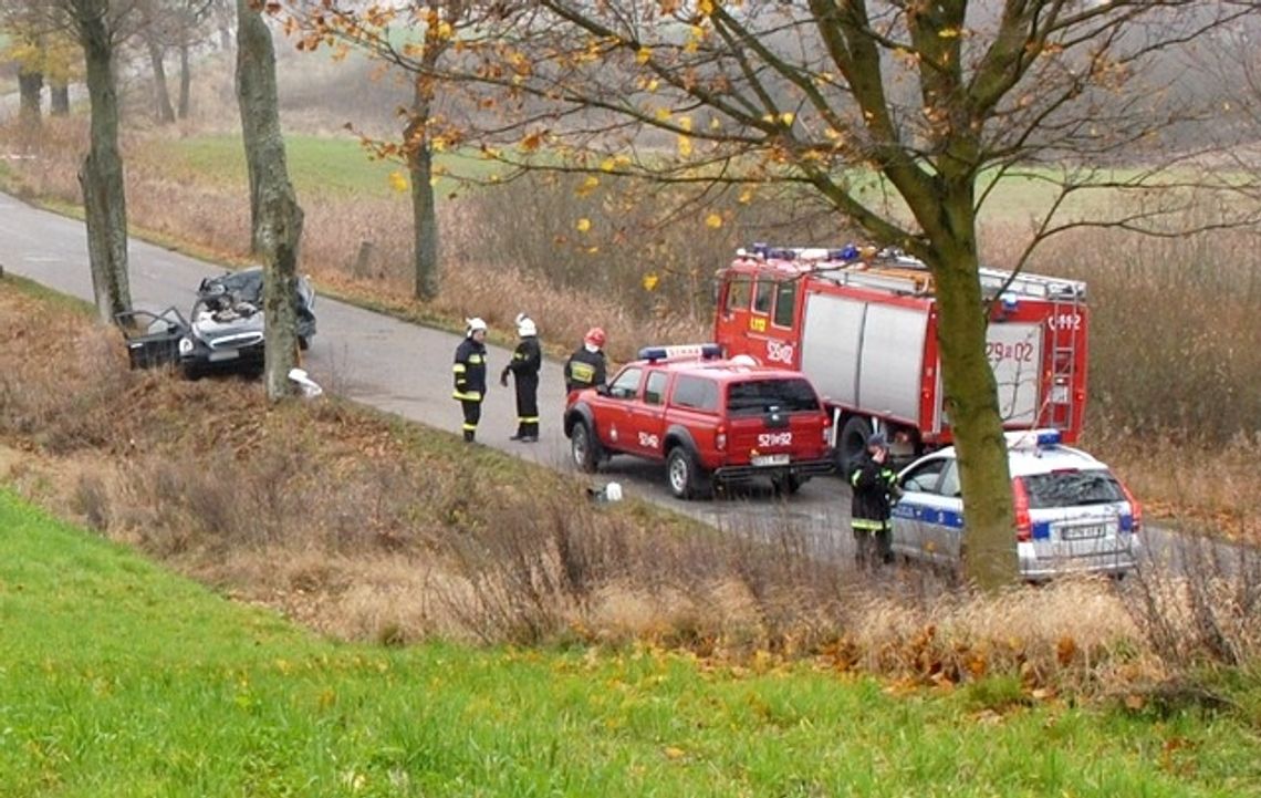 Tragiczny wypadek pod Bobowem, zginęła 19-letnia dziewczyna  