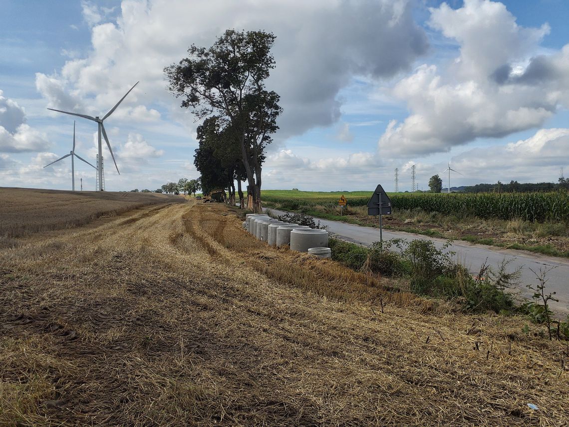 Trwa rozbudowa drogi wojewódzkiej nr 230 między Pelplinem a Rajkowami